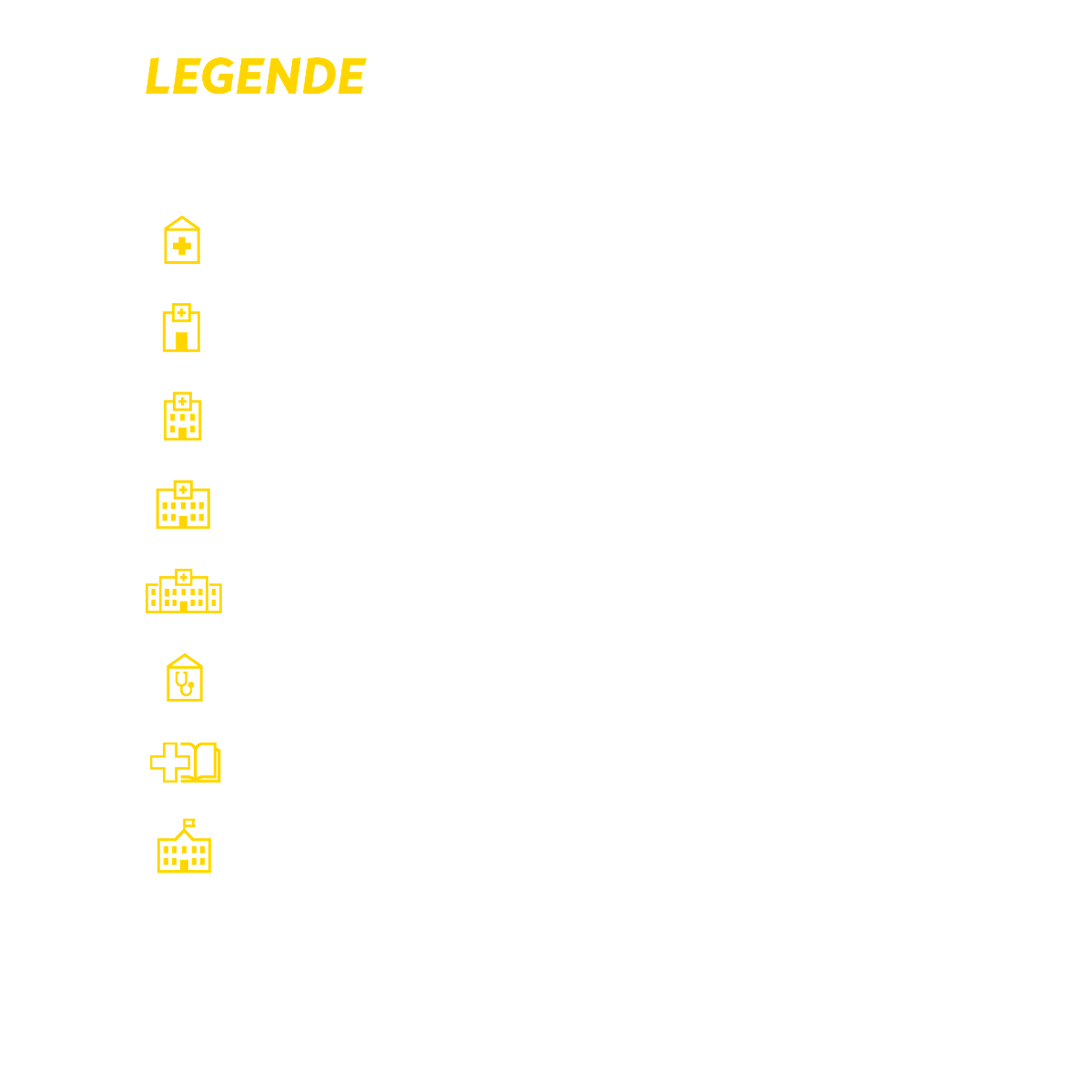 Legende zur nebenstehenden Karte. 