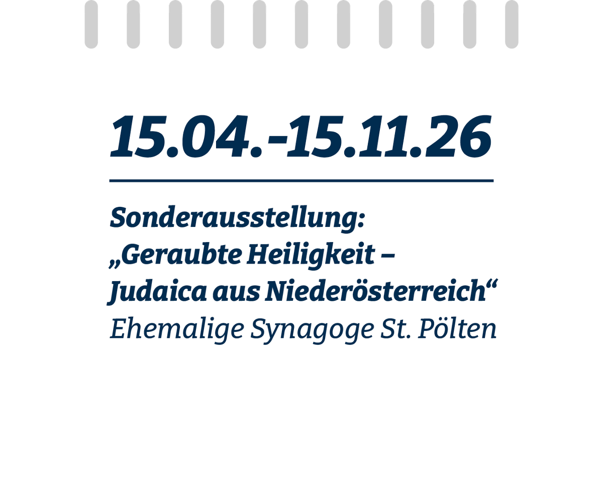 15.4.-15.11. Sonderausstellung 