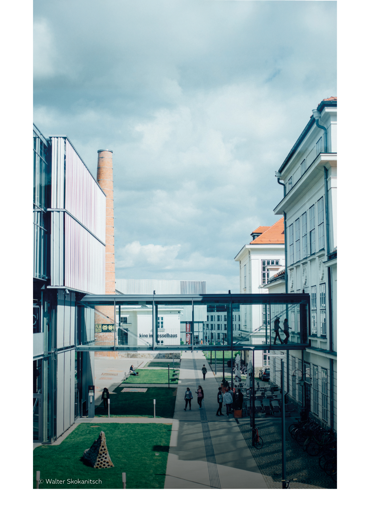 Aussenasicht der Donauuniversität Krems