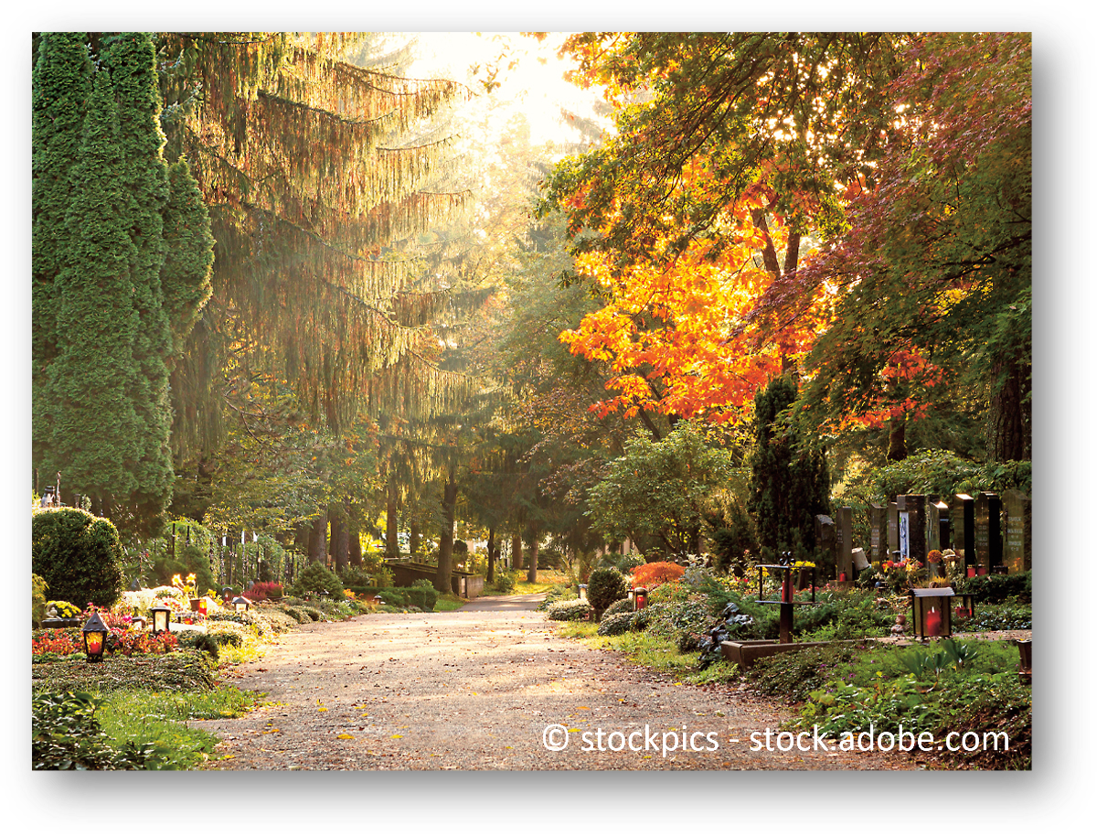 Friedhof im Herbst