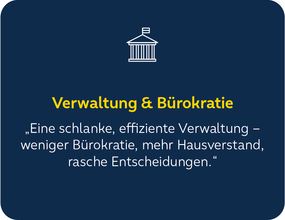 Verwaltung und Bürokratie