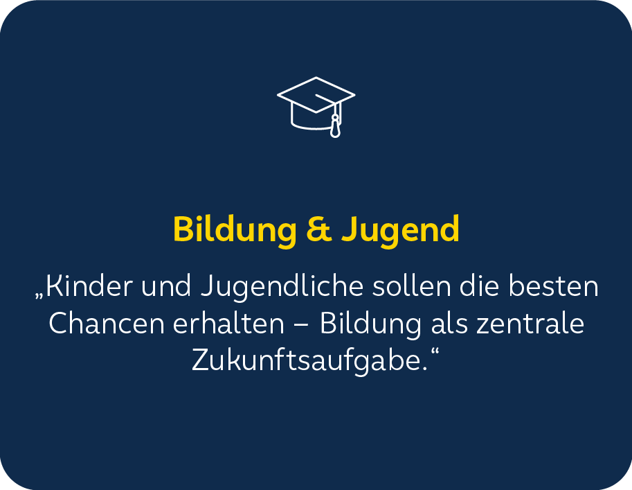 Bildung und Jugend