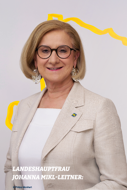 Portrait Johanna Mikl-Leitner