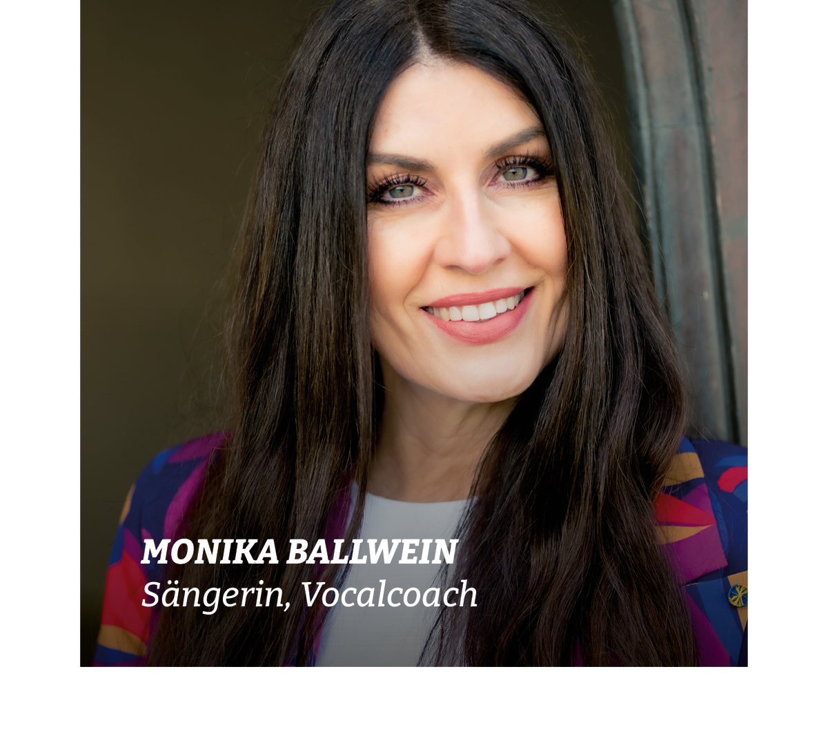 Monika Ballwein, Sängerin und Vocalcoach