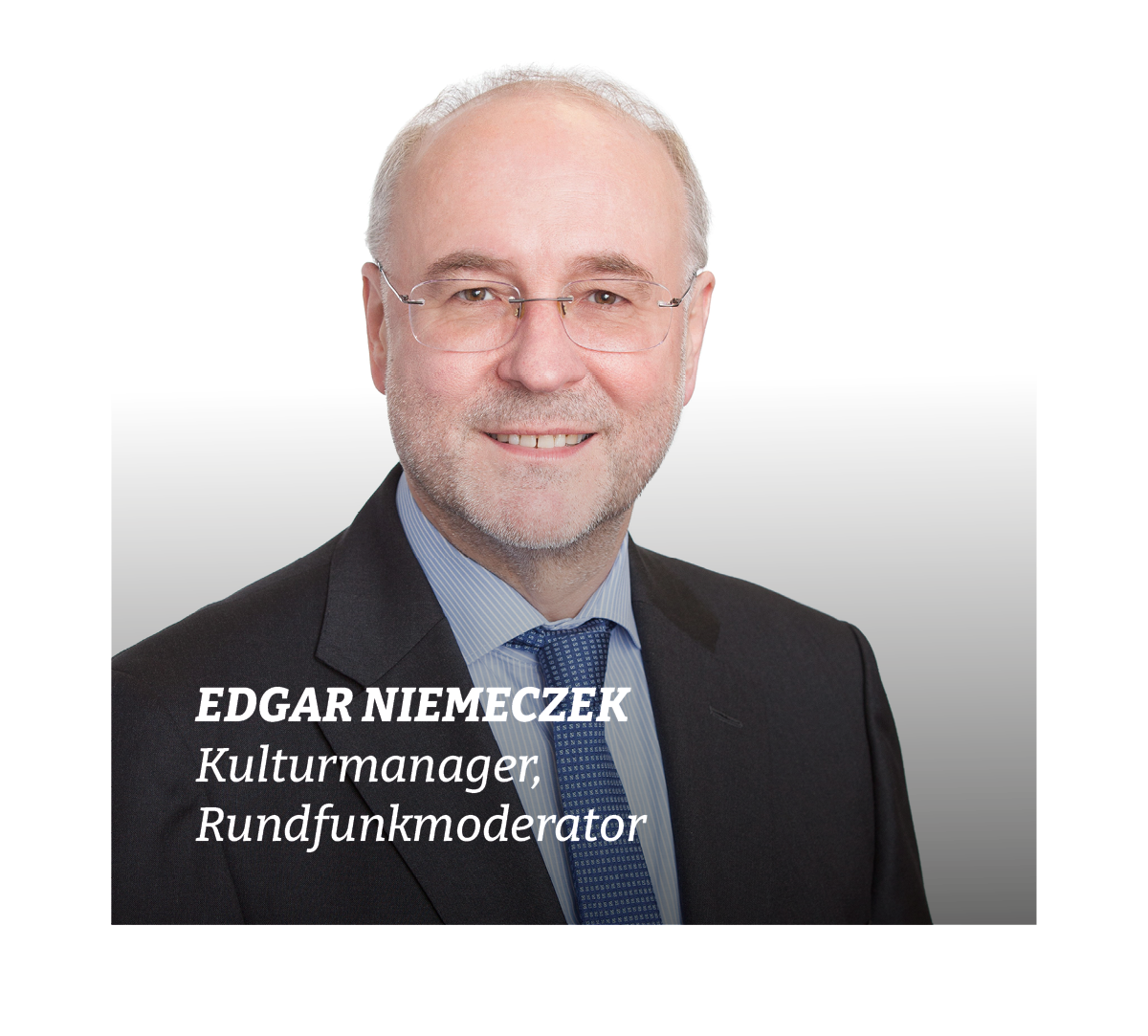 Edgar Niemeczek, Kulturmanager und Rundfunkmodarator