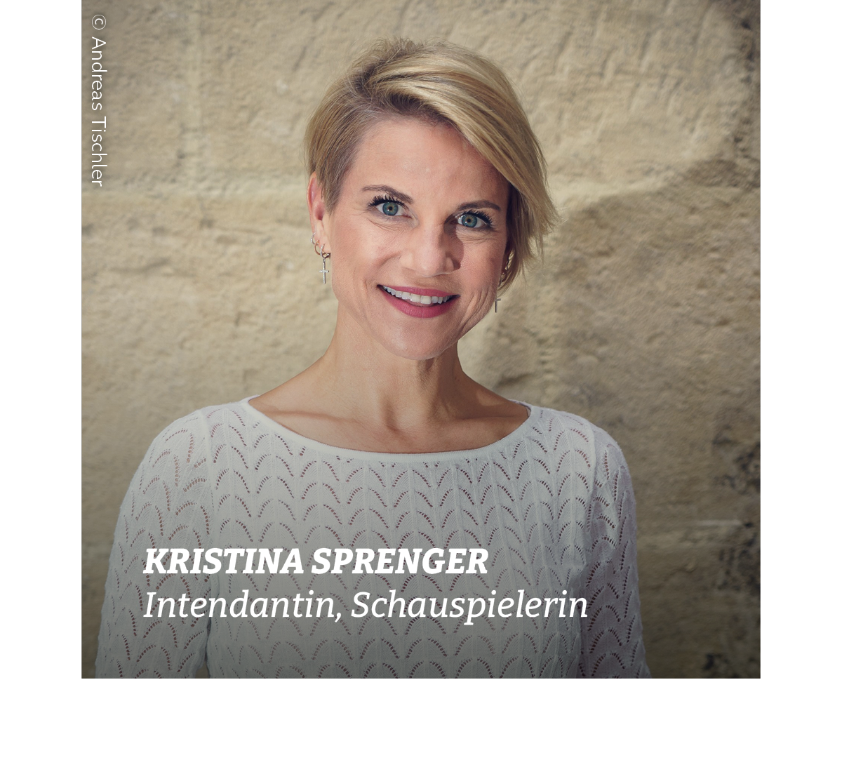 Kristina Sprenger, Intendantin, Schauspielerin